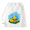 PRINTFASHION easter-2 - Sportzsák, Tornazsák - Fehér