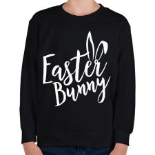 PRINTFASHION Easter Bunny - Gyerek pulóver - Fekete gyerek pulóver, kardigán