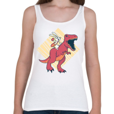 PRINTFASHION Easter rabbit - Női atléta - Fehér női trikó