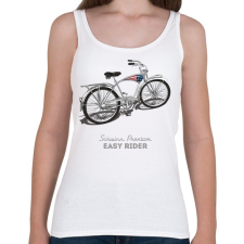 PRINTFASHION Easy Rider - Női atléta - Fehér női trikó