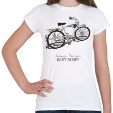 PRINTFASHION Easy Rider - Női póló - Fehér női póló