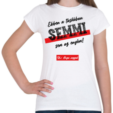PRINTFASHION Ebben a táskában - Táska minta - Női póló - Fehér női póló