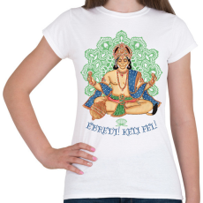 PRINTFASHION Ébredj! Kelj fel! - Női póló - Fehér