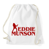 PRINTFASHION Eddie Munson - Sportzsák, Tornazsák - Fehér