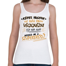 PRINTFASHION Egy évad egy nap alatt - Sorozatfüggő - Női atléta - Fehér női trikó