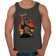 PRINTFASHION Egy lövés - Férfi atléta - Sötétszürke