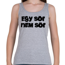 PRINTFASHION Egy sör NEM sör - Női atléta - Sport szürke női trikó