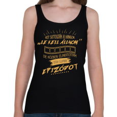 PRINTFASHION Egy újabb epizód - Női atléta - Fekete