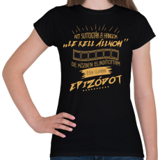 PRINTFASHION Egy újabb epizód - Női póló - Fekete