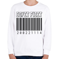 PRINTFASHION Egyet fizet - iker - Gyerek pulóver - Fehér gyerek pulóver, kardigán