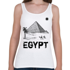 PRINTFASHION egyiptom - Női atléta - Fehér