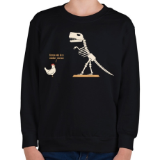 PRINTFASHION Egykor még én is kemény voltam! - Gyerek pulóver - Fekete