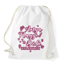 PRINTFASHION Egyre jobb vagyok - Sportzsák, Tornazsák - Fehér tornazsák