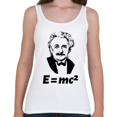 PRINTFASHION Einstein  - Női atléta - Fehér