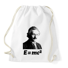 PRINTFASHION Einstein - Sportzsák, Tornazsák - Fehér tornazsák