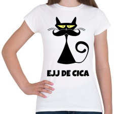 PRINTFASHION EJJ DE CICA - Női póló - Fehér női póló
