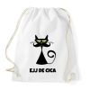 PRINTFASHION EJJ DE CICA - Sportzsák, Tornazsák - Fehér