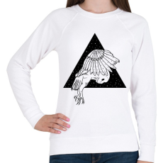 PRINTFASHION Éjjeli bagoly - Női pulóver - Fehér