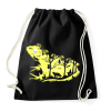 PRINTFASHION Éjjeli béka - Sportzsák, Tornazsák - Fekete