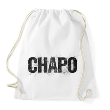 PRINTFASHION El Chapo - Sportzsák, Tornazsák - Fehér tornazsák