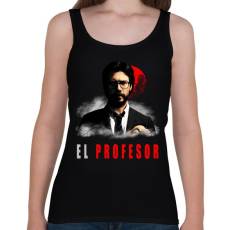 PRINTFASHION EL PROFESOR - Női atléta - Fekete