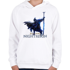 PRINTFASHION Elden Ring Nightreign - Gyerek kapucnis pulóver - Fehér