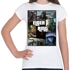 PRINTFASHION Elder Ring - Női póló - Fehér