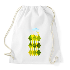 PRINTFASHION Elegant forest - Sportzsák, Tornazsák - Fehér tornazsák