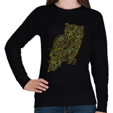 PRINTFASHION Elektrobagoly - Női pulóver - Fekete női pulóver, kardigán