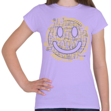 PRINTFASHION Elektromosoly - Női póló - Viola női póló