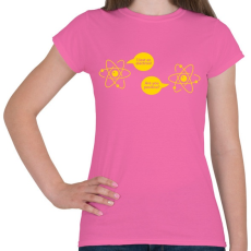 PRINTFASHION ELEKTRON - Női póló - Rózsaszín