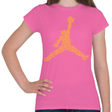 PRINTFASHION Elektrougrás - Női póló - Rózsaszín női póló