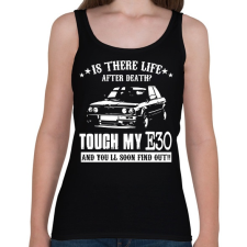 PRINTFASHION Élet a halál után - Női atléta - Fekete női trikó