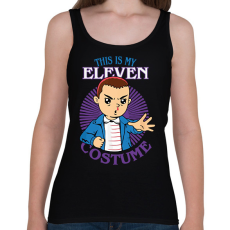 PRINTFASHION Eleven costume - Női atléta - Fekete