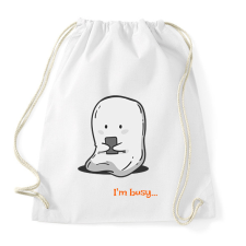PRINTFASHION Elfoglalt... - Sportzsák, Tornazsák - Fehér tornazsák