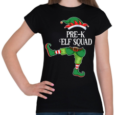 PRINTFASHION Elfsquad - Női póló - Fekete női póló