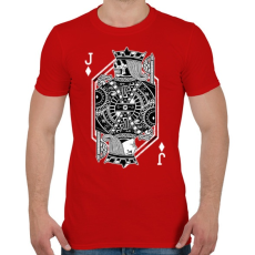 PRINTFASHION Elmúlás - Férfi póló - Piros