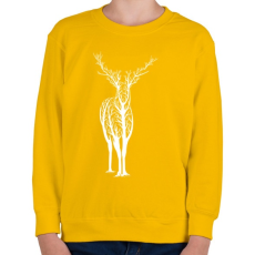 PRINTFASHION Élővilág - Gyerek pulóver - Sárga