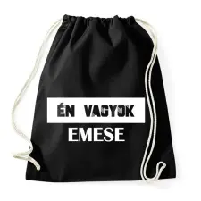 PRINTFASHION Eltévedt pároknak - Én vagyok (fehér) - Sportzsák, Tornazsák - Fekete tornazsák