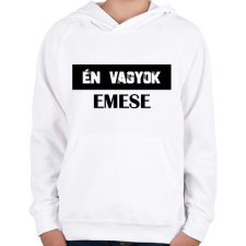 PRINTFASHION Eltévedt pároknak - Én vagyok - Gyerek kapucnis pulóver - Fehér gyerek pulóver, kardigán