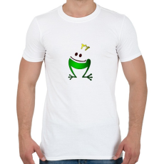 PRINTFASHION Elvarázsolt királyfi - Férfi póló - Fehér