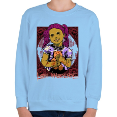 PRINTFASHION Elveszett ártatlanság - Gyerek pulóver - Világoskék