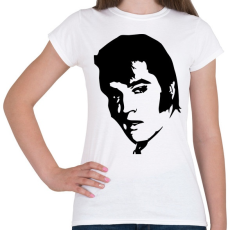 PRINTFASHION elvis - Női póló - Fehér