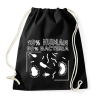 PRINTFASHION Ember - baktérium - Sportzsák, Tornazsák - Fekete
