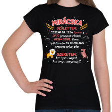 PRINTFASHION Emlékörző - Női póló - Fekete női póló