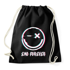 PRINTFASHION Emo forever - Sportzsák, Tornazsák - Fekete tornazsák