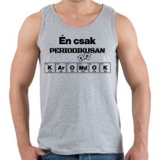 PRINTFASHION Én csak periodikusan káromkodok - Férfi atléta - Sport szürke atléta, trikó