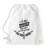 PRINTFASHION Én egy tetovált apuka vagyok.. - Sportzsák, Tornazsák - Fehér