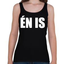 PRINTFASHION Én is - Női atléta - Fekete női trikó