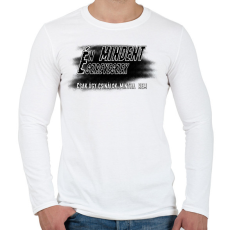 PRINTFASHION Én mindent észreveszek csak úgy csinálok, mintha nem - Férfi hosszú ujjú póló - Fehér